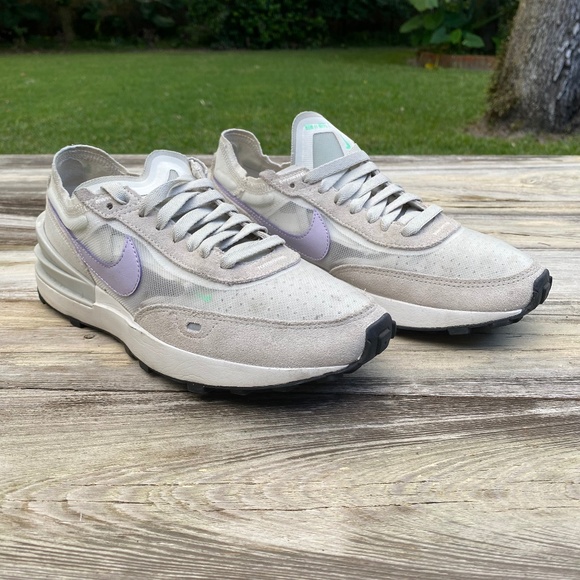 Nike Shoes - Nike Waffle One Summit White‎ Infinite Lilac Size 7.5